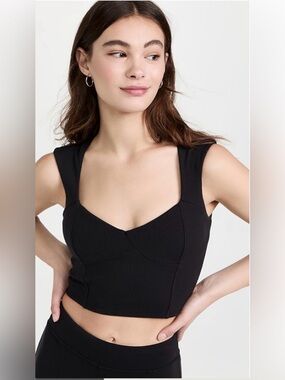 Alo Yoga Ribbed Short Sleeve Top